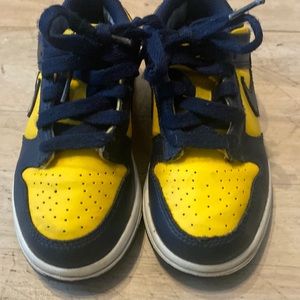 Dunk low Michigan dice 12.5C